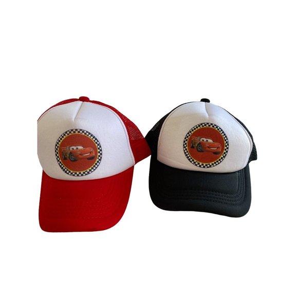 Accessories Set Of 2 Vintage Oscaps Snapback Cars Hat Trucker Cap Lightening Mcqueen Poshmark